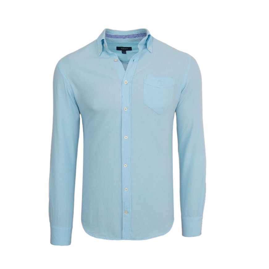 Gant Hemd Herren Oxford Blau