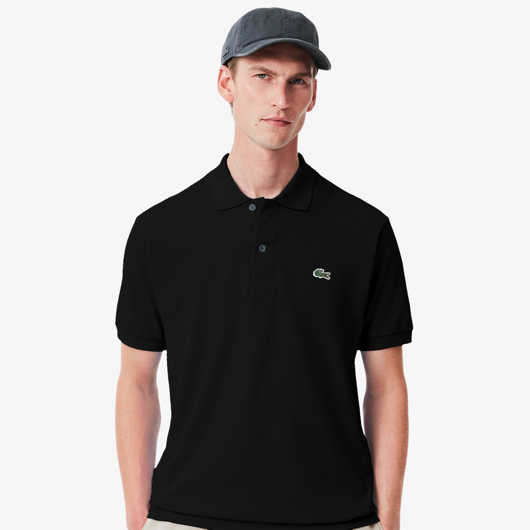 Lacoste Poloshirt Herren Classic Fit Schwarz
