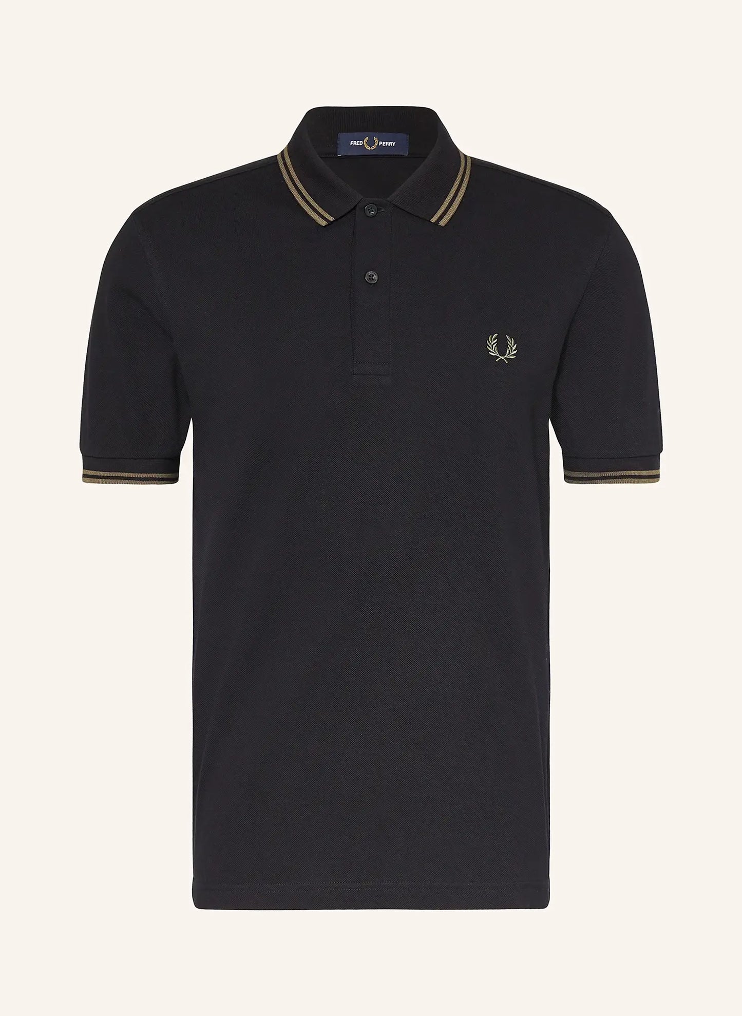 Fred Perry Poloshirt Herren Schwarz