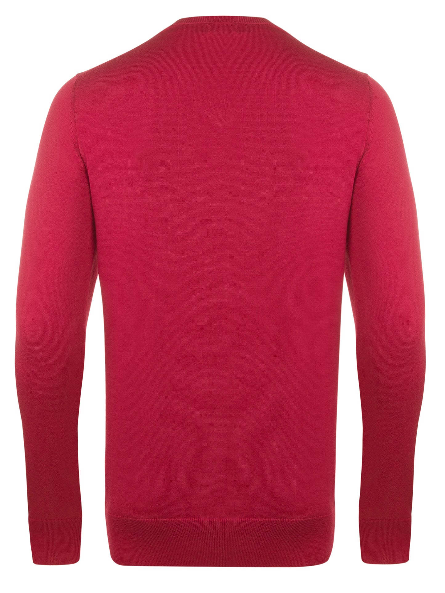 Ralph Lauren Pullover Herren Rot/Navy V-Ausschnitt