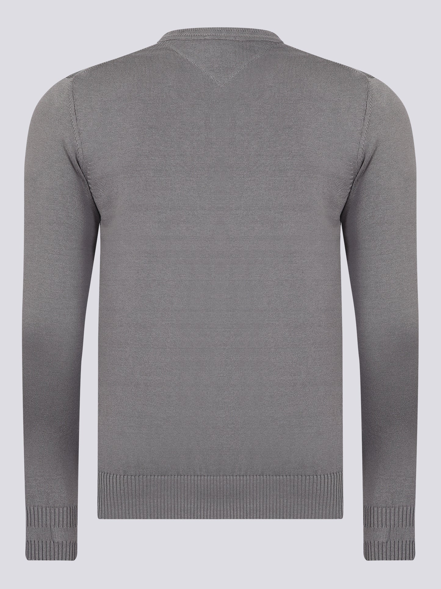 Hilfiger Denim Pullover Herren Grau V-Ausschnitt